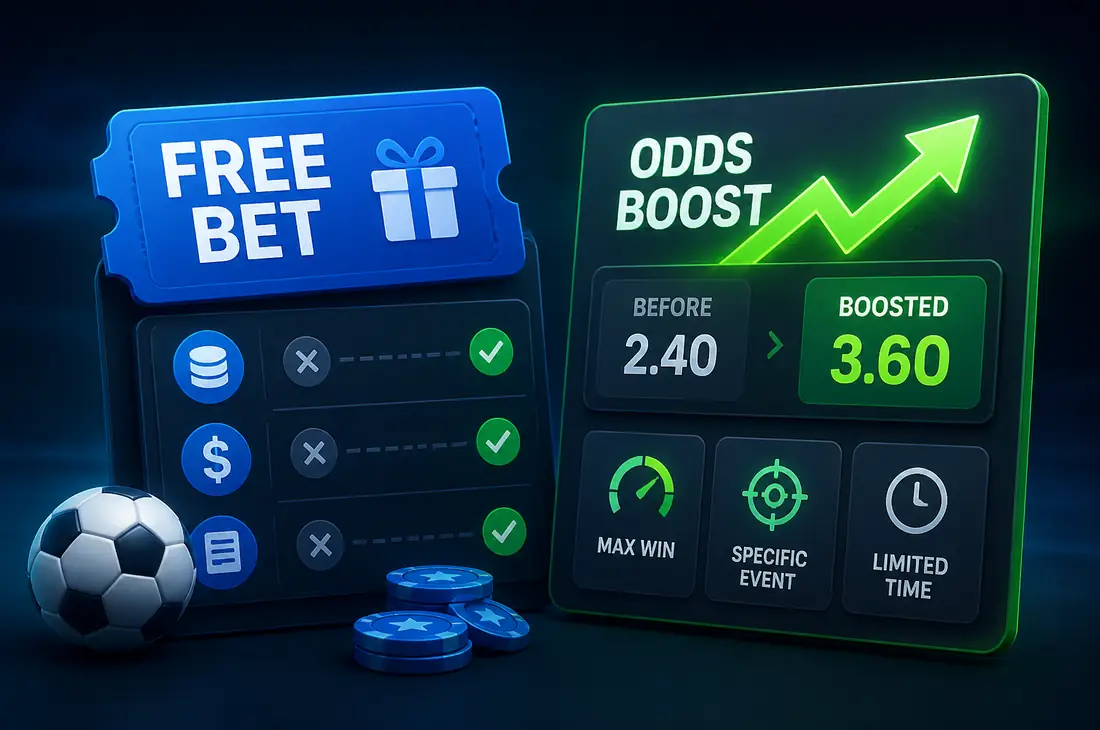 Free bets y boosts condiciones y límites