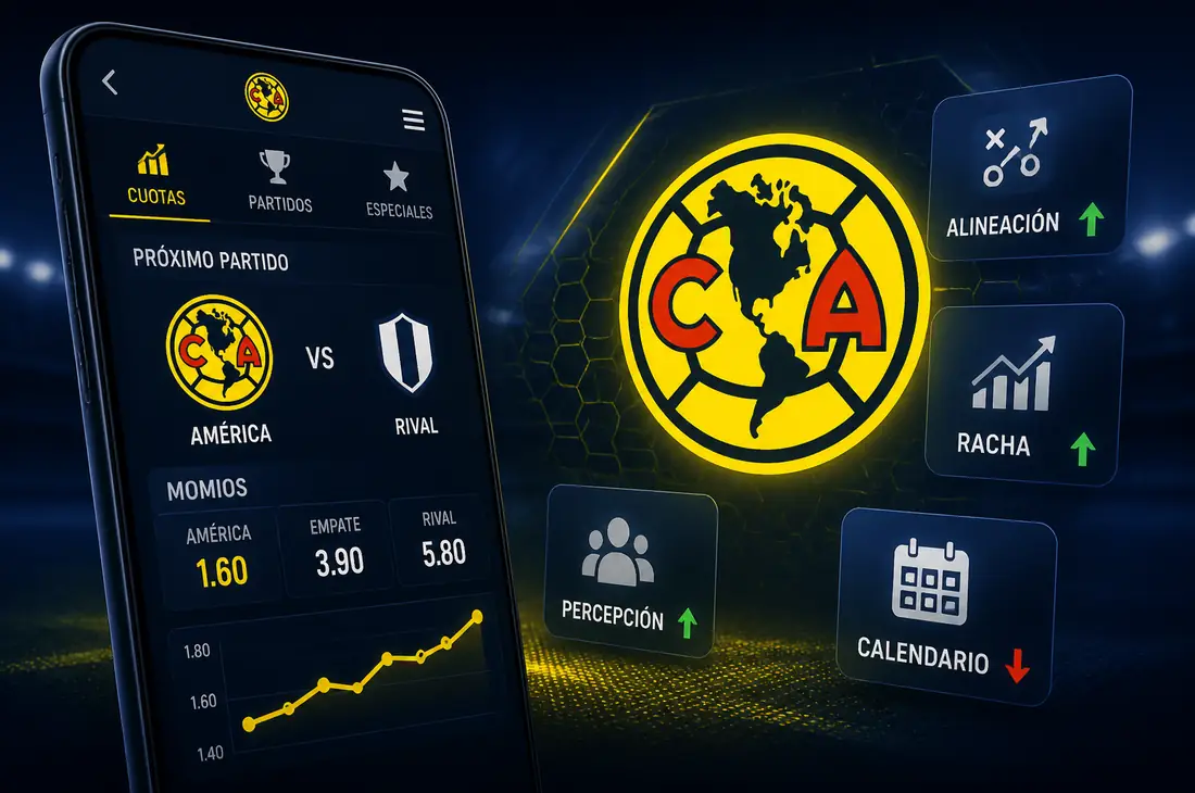 Momios Club América por rival y torneo